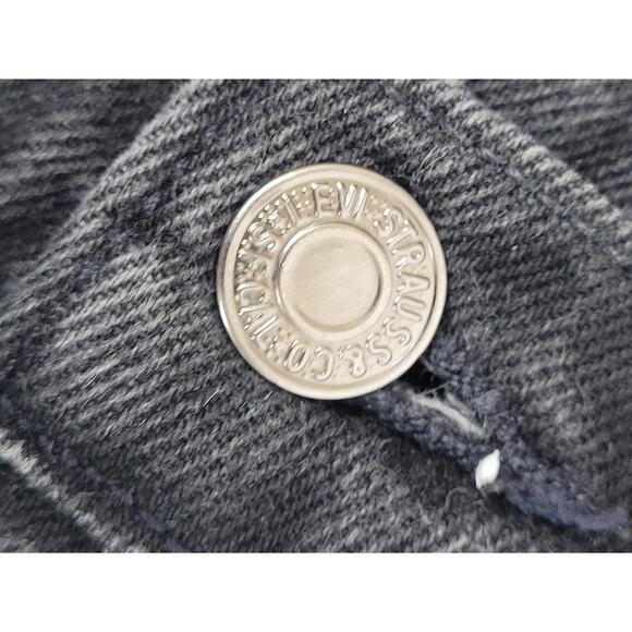 Vintage 90s Levi's 550 Orange Tab Black Relaxed Fit Jeans Men's Sz 36 X 34 - Picture 4 of 10